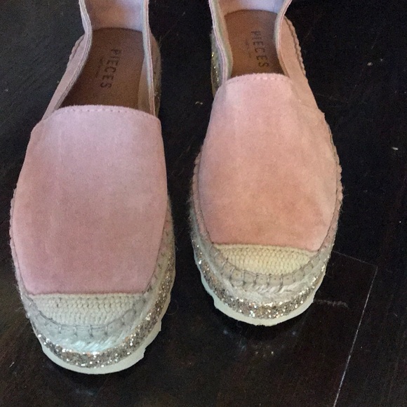 Pink espadrille sneakers - Picture 2 of 7